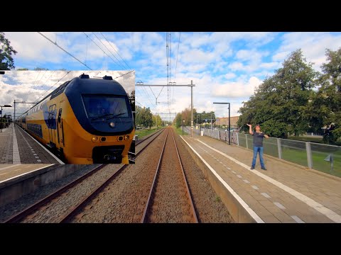 Train Spotter at Voorhout! Den Haag - Amsterdam CABVIEW HOLLAND VIRM 7okt 2020