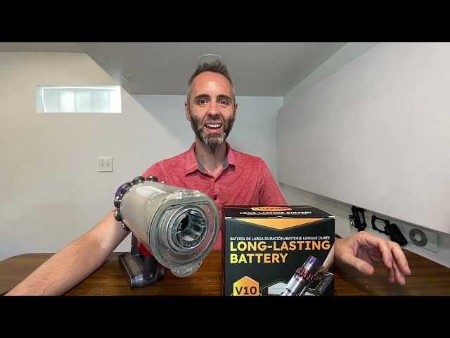 Best Dyson V10 Battery Replacement Guide - close-up view