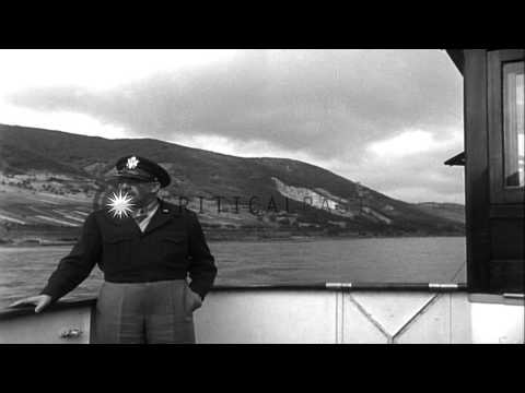 Film producers drink wine, smoke cigars and talk to each other during a boat trip...HD Stock Footage