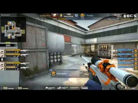 [CS:GO] Highlights ACE AWP dennis fnatic vs Vp Best Awp 5k awp