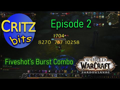[Critz Bits] Ep. 2: Fiveshot's Burst Combo (9.2 Assassination Rogue PvP)