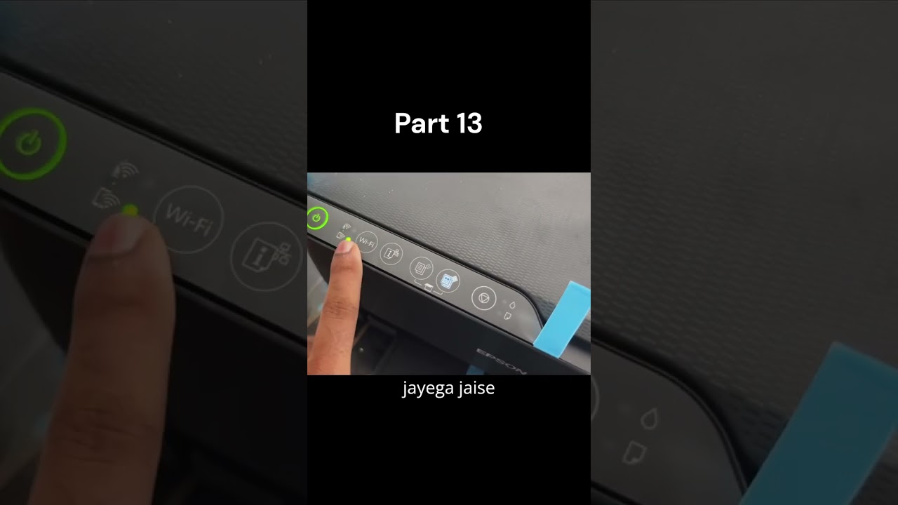 Epson L3250 installation | Epson L3250 wifi setup Part 13