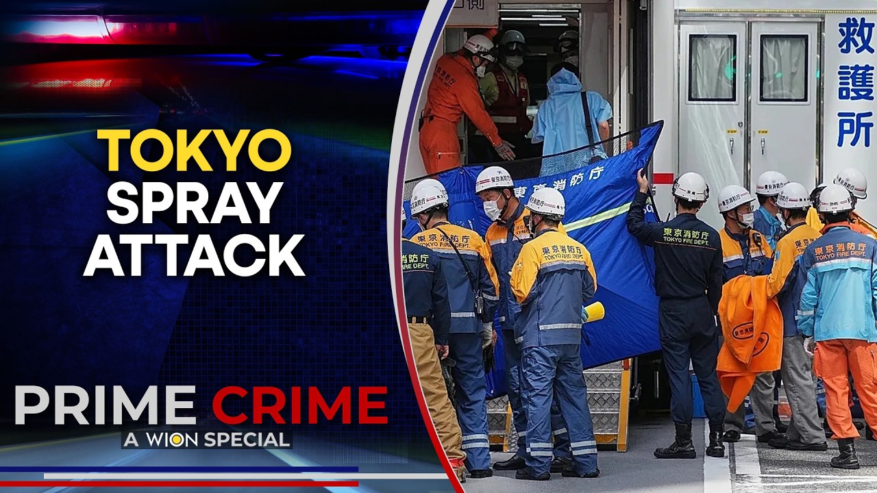 Bizarre Attack in Japan: A Dangerous Substance Sprayed in Tokyo's Mall Causes Chaos | WION