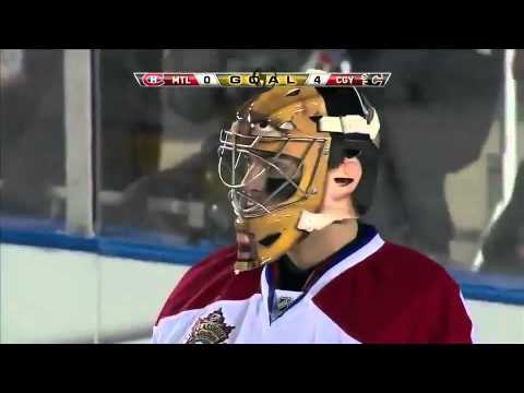 Iginla threads needle on Alex Tanguay goal 2/20/11