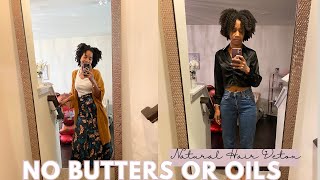 No Oils or Butters Natural Hair Detox - Week 2 | Wash Day using UFD Products | Gabrielle Ishell
