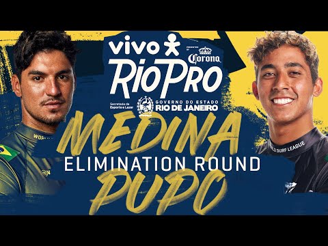 Gabriel Medina vs Samuel Pupo | VIVO Rio Pro - Elimination Round Heat Replay