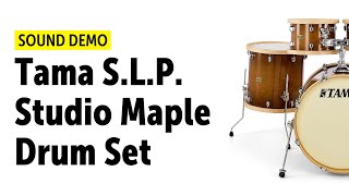 Video thumbnail for Tama S.L.P. Studio Maple Drumset - Sound Demo by Drums Bonedo