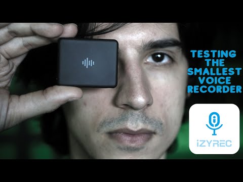iZYREC - Testing the Smallest Voice Recorder