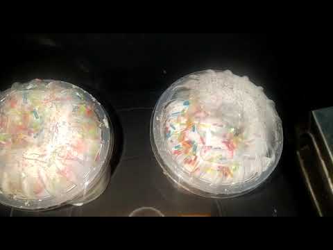 My order#jar 🍰 cake#white brownie#