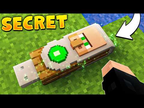 I Found Villagers Secret USB PENDRIVE in Minecraft...