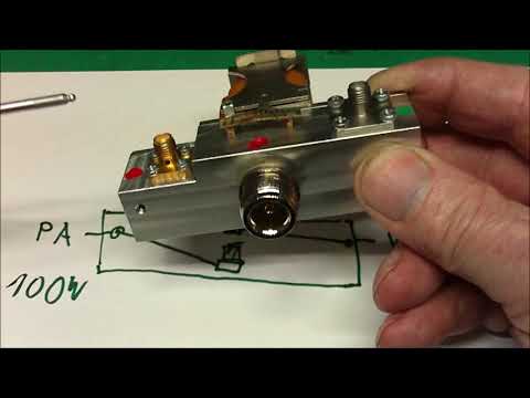Koaxial- Relais  für 1300 MHz mit verbesserter Übersprechdämpfung