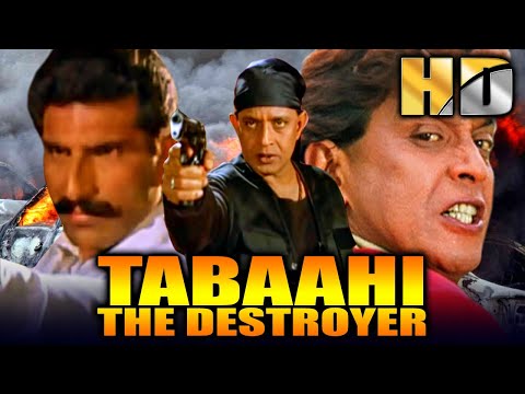 Tabaahi -The Destroyer (HD) -Bollywood Best Action Film| Mithun Chakraborthy, Ayub Khan, Divya Dutta