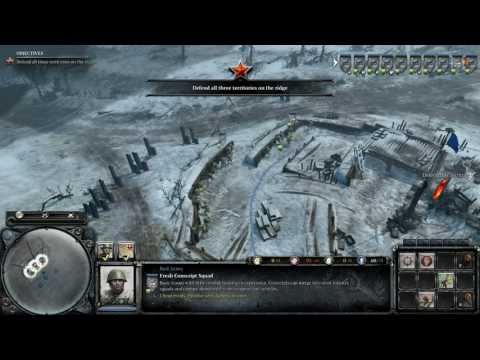 "Company of Heroes 2" Gameplay Walkthrough - Mission 3 - Support Is On The Way - Part 1 of 2