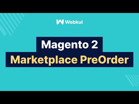 Magento 2 Multi Vendor Marketplace Pre-Order Add-On
