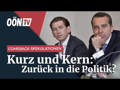 Wie Sebastian Kurz und Christian Kern durch die Politik geistern