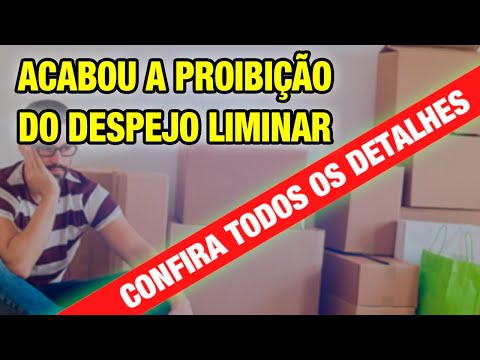 DESPEJO LIMINAR já pode ser requerido | Lei 14.010 | Saiba como funciona o despejo liminar