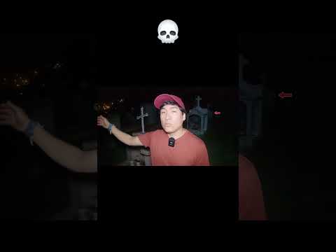 Câmera Flagra Vulto Assustador em Cemitério às 3h da Madrugada 👻