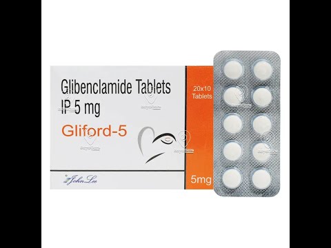 Glibenclamide 5mg tablet