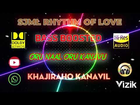 Khajiraho Kanavil - Oru Naal Oru Kanavu - Ilaiyaraaja - Bass Boosted - Hi Res Audio 320 kbps