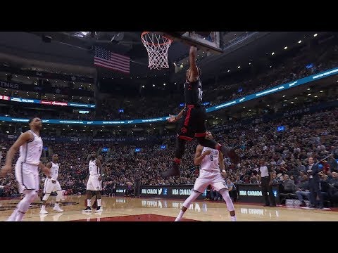 Raptors Highlights: Lowry to DeRozan Half-Court Alley-Oop - December 15, 2017