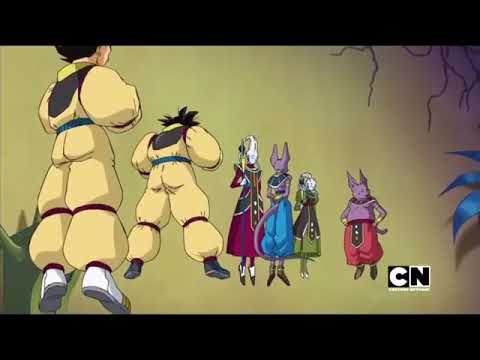 Champa le da un regalo a goku