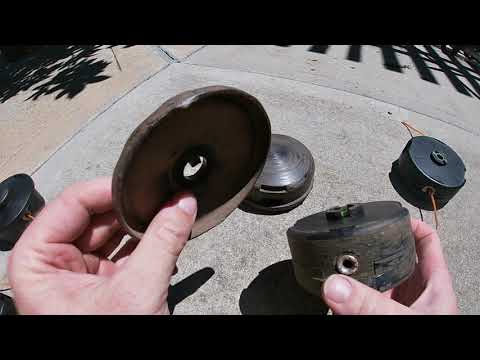 Overview of common bump-feed heads and troubleshooting a broken SpeedFeed Trimmer head