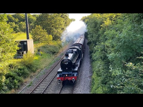 LMS Jubilee 45690 “Leander” Bangor (18/07/2021)