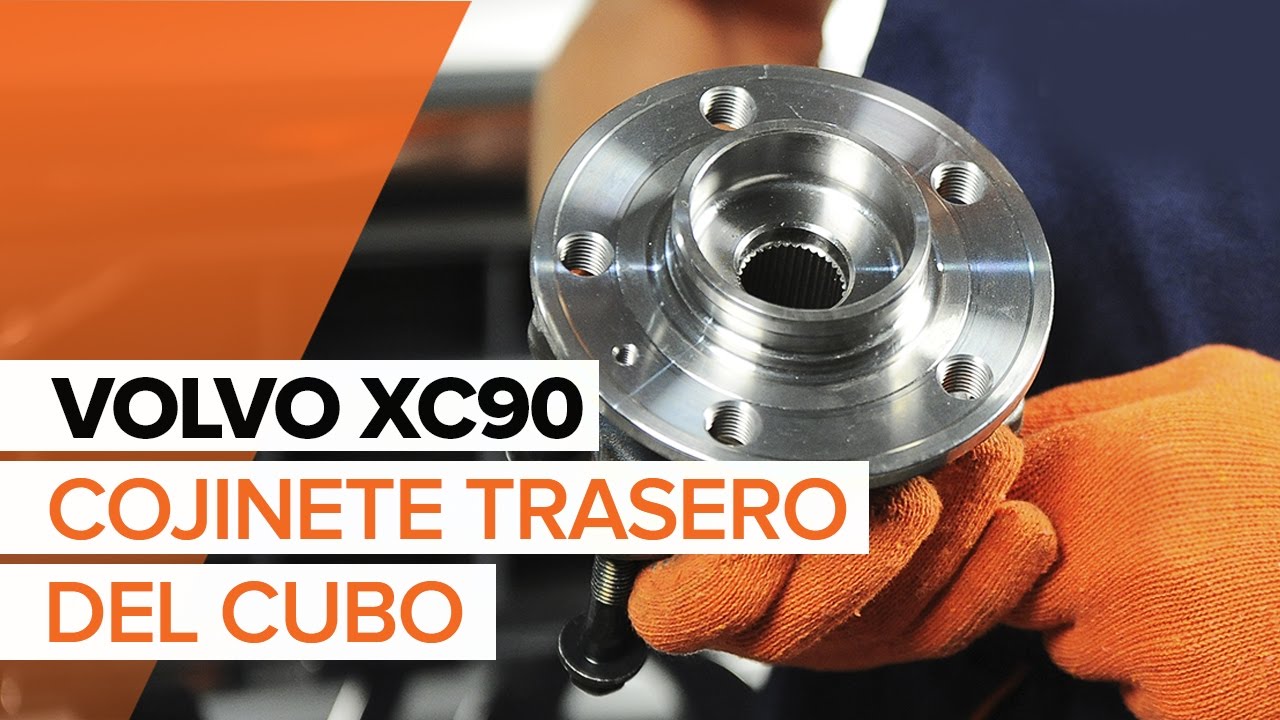 Cómo cambiar: cojinete de rueda de la parte trasera - Volvo XC90 1 | Guía de sustitución