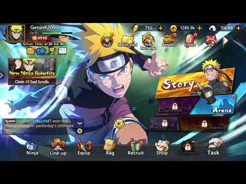 Ninja Legend: New Chapter New Giftcodes June - Naruto Android iOS