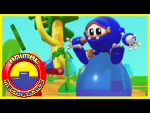 🐸 🤖 Animal Mechanicals 329 🐸 🤖 Mechana Toucan Treasure Island 🐸 🤖 Full Episode HD 🐸 🤖