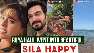 Halil Ibrahim Ceyhan and Ruya Coric Went into Beautiful Beach !Sila Turkoglu Happy
