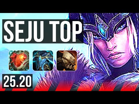 SEJUANI vs VLADIMIR (TOP) | 52k DMG, 1000+ games | NA Master | 25.20