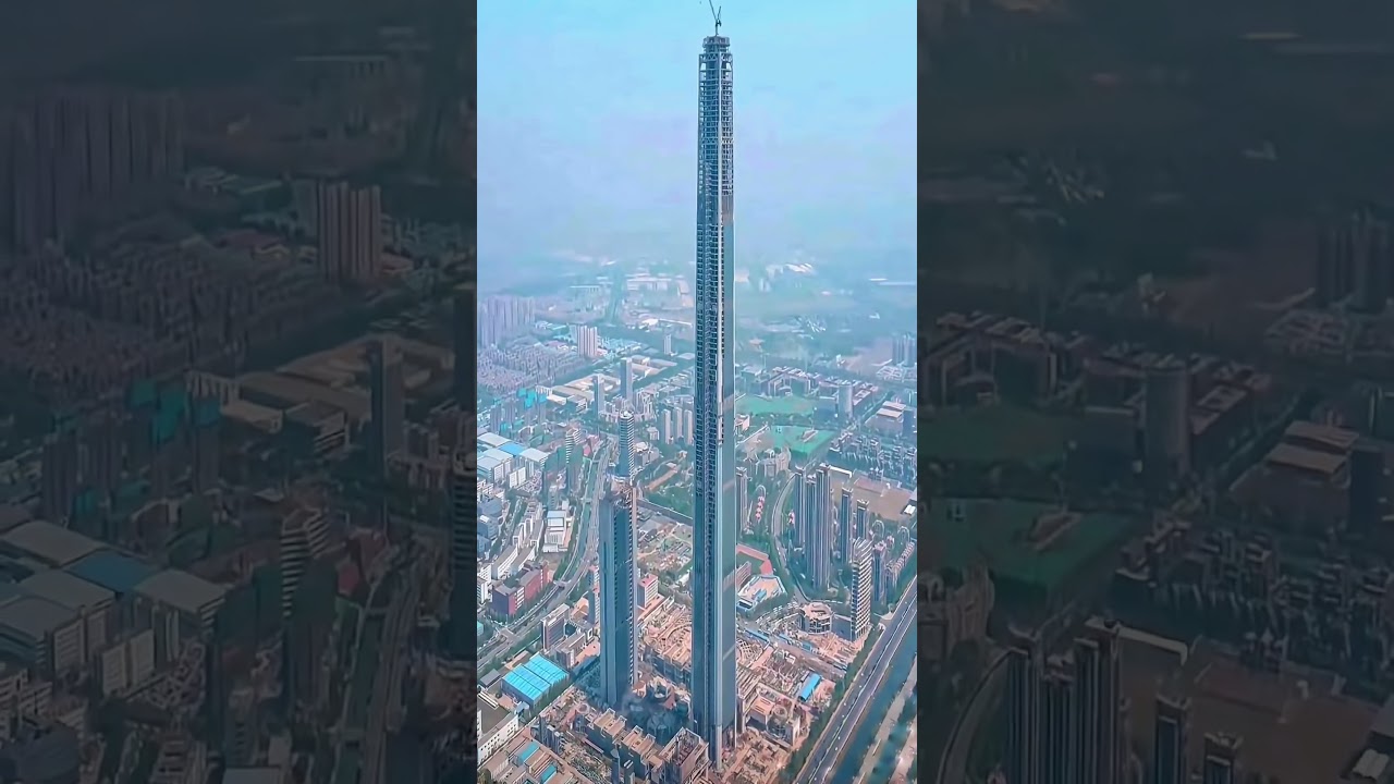 Goldin 117 Tower seen from sky #aerial #skyscraper #dronevideo