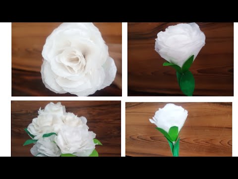 beautiful flowers for teshu paper with Samina aik designers