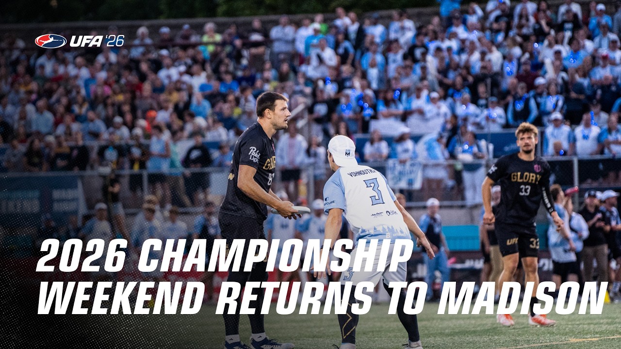 2026 Championship Weekend Set For Madison! 🏆 Pro Frisbee