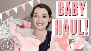 BABY GIRL CLOTHING HAUL!  👶🏻 🎀 🌸  || Natalie Bennett