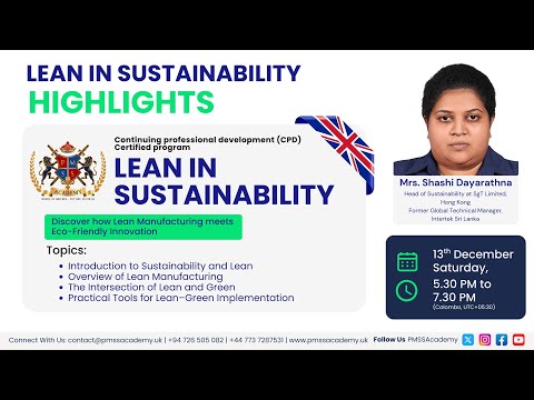 Lean in Sustainability  Discover how Lean Manufacturing meets Eco Friendly Innovation