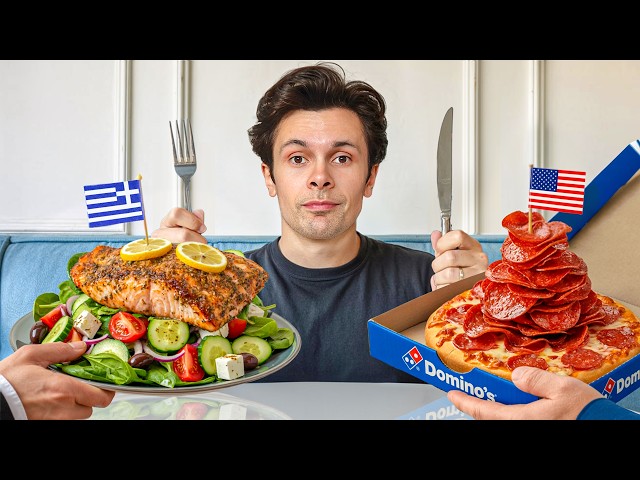 I Tried World's Healthiest vs Unhealthiest Diet SDDEFAULT Thumbnail
