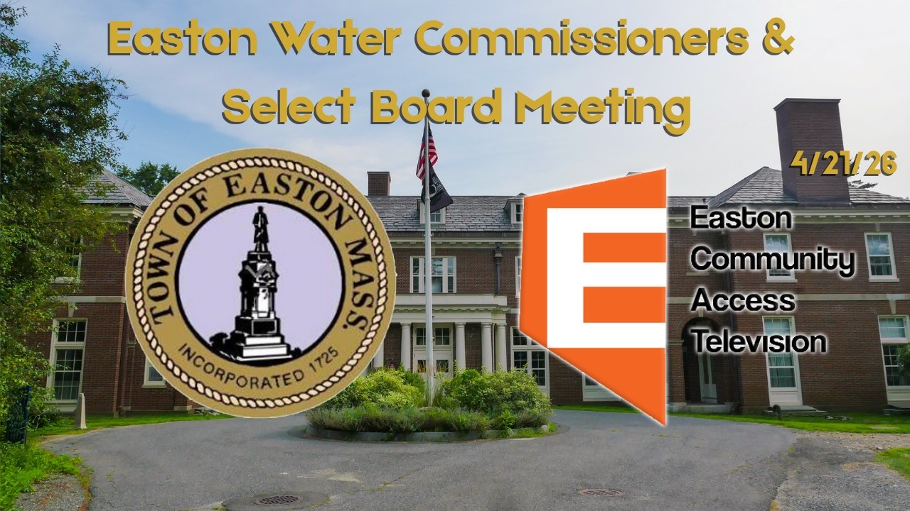Water Commissioners and Select Board Meeting 4/21/26