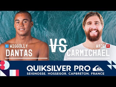 Dantas vs. Carmichael - Round Two, Heat 3 - Quiksilver Pro France 2018