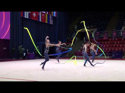Ukraine 5 Ribbons Junior Group Irina Deleanu Cup 22 May 2021