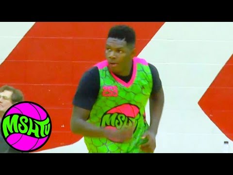 8th Grader Cameron Byers Dunks on the Break at MSHTV Camp - Class of 2020