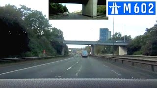 preview picture of video 'M602 Motorway - Front View with Rearview Mirror'