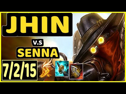 FARFETCH (JHIN) vs SENNA - 7/2/15 KDA BOTTOM ADC GAMEPLAY - EUW Ranked GRANDMASTER