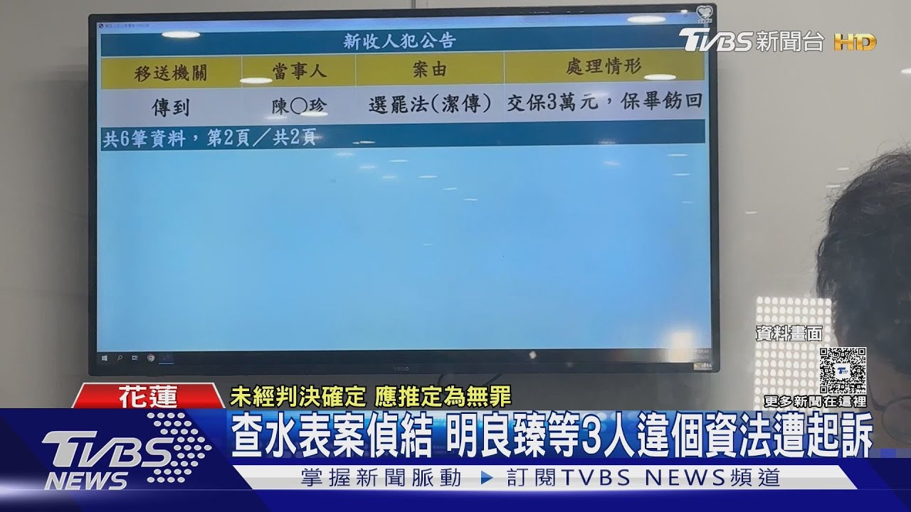 查水表案偵結 明良臻等3人違個資法遭起訴