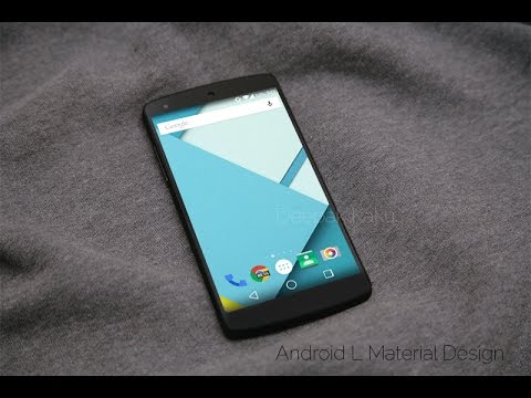 Material Design L CM11 Theme Video
