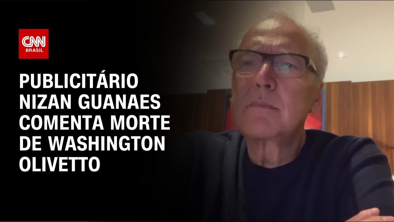 Publicitário Nizan Guanaes comenta morte de Washington Olivetto | CNN PRIME TIME