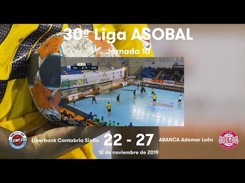 LIGA ASOBAL J10: Liberbank Cantabria Sinfín - ABANCA Ademar León 22-27