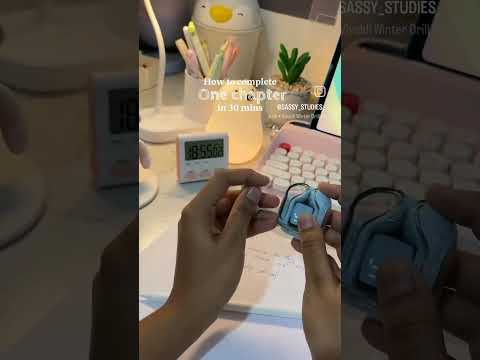 Complete one chapter in 30 minutes #schoollife #study #studydiaries #officialchannel #studylife