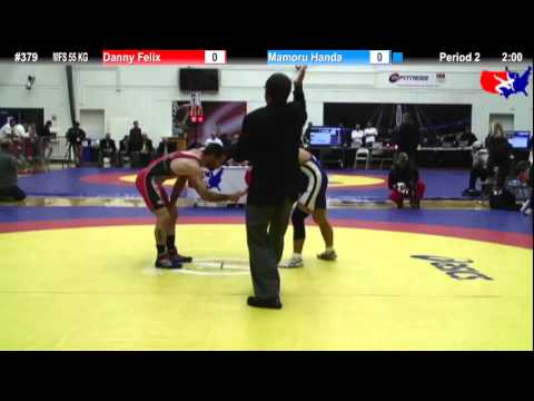 Schultz MFS 55 KG Cons. Round 2: Danny Felix (Unattached) vs. Mamoru Handa (Japan)